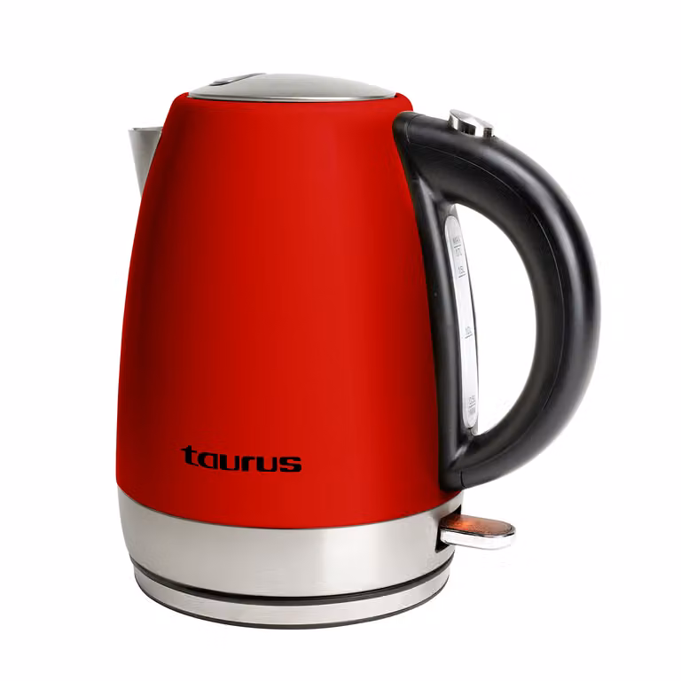 Elegancki czajnik elektryczny o pojemności 1,7l, 2200W Taurus Vintage Red