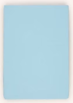 Prześcieradło z gumką Formesse Bella Gracia, bawełna jersey, kolor niebieski, 140 x 200 cm