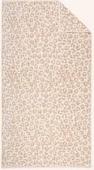 Ręcznik kąpielowy Cawö Two-Tone Leo beige, bawełniany