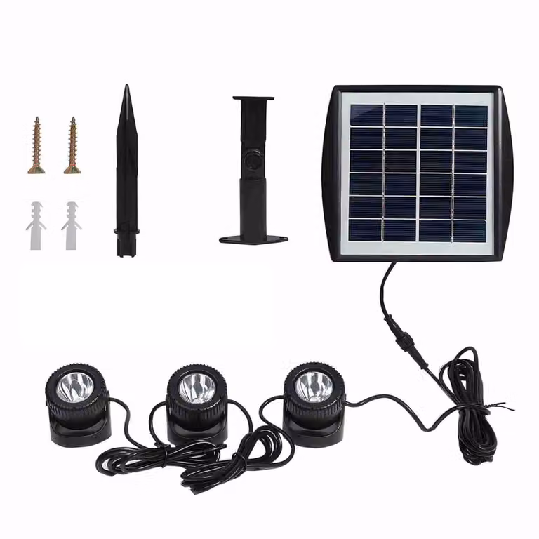 Solarne oświetlenie ogrodowe, wodoodporne, 2200 mAh, do ścieżek krajobrazowych, na podwórko