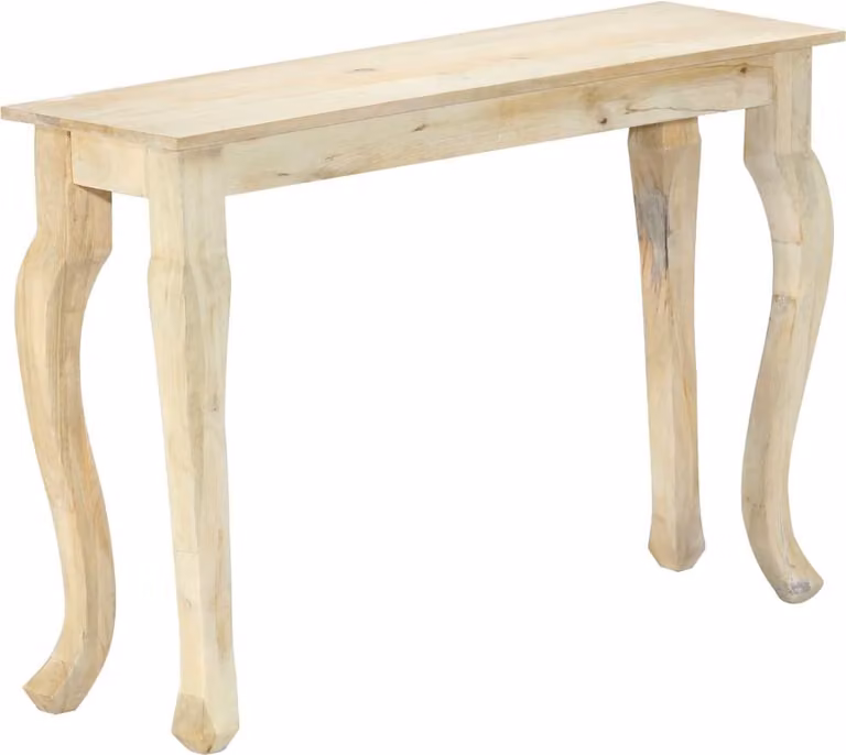 Stół konsolowy 110x35x77 cm lite drewno mango