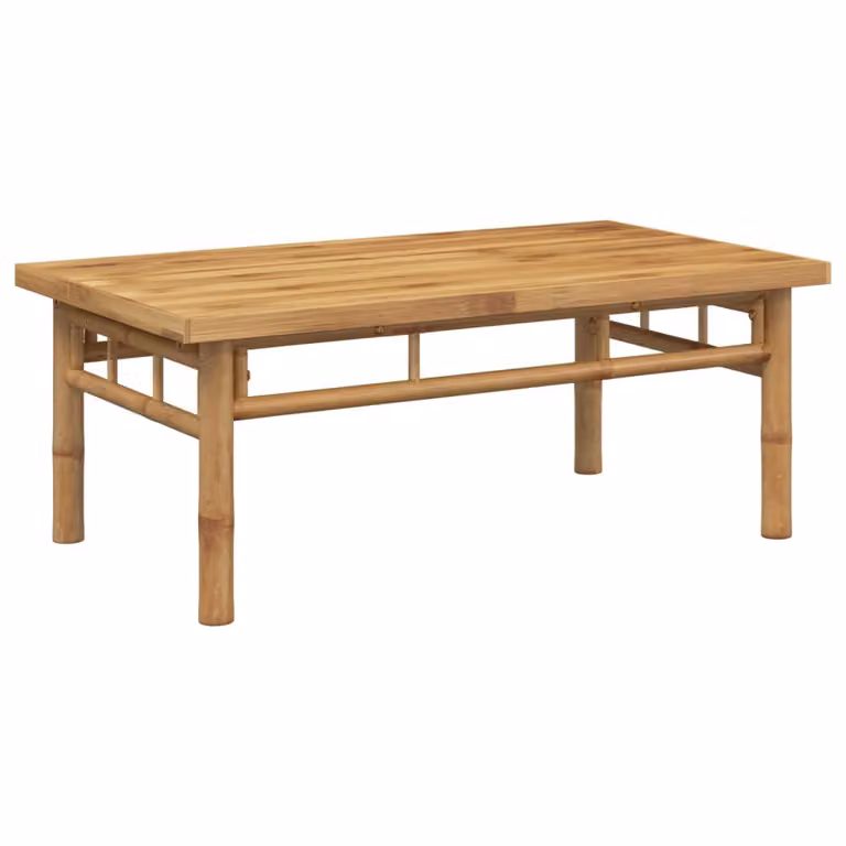vidaXL Stolik kawowy 90x50x35 cm bambusowy
