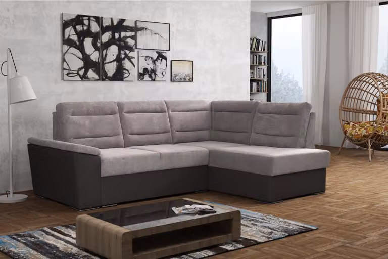 Sofa rozkładane, fotele, meble wypoczynkowe, narożnik, sofa, kanapa, narożnik w kształcie litery L, tapicerowane meble