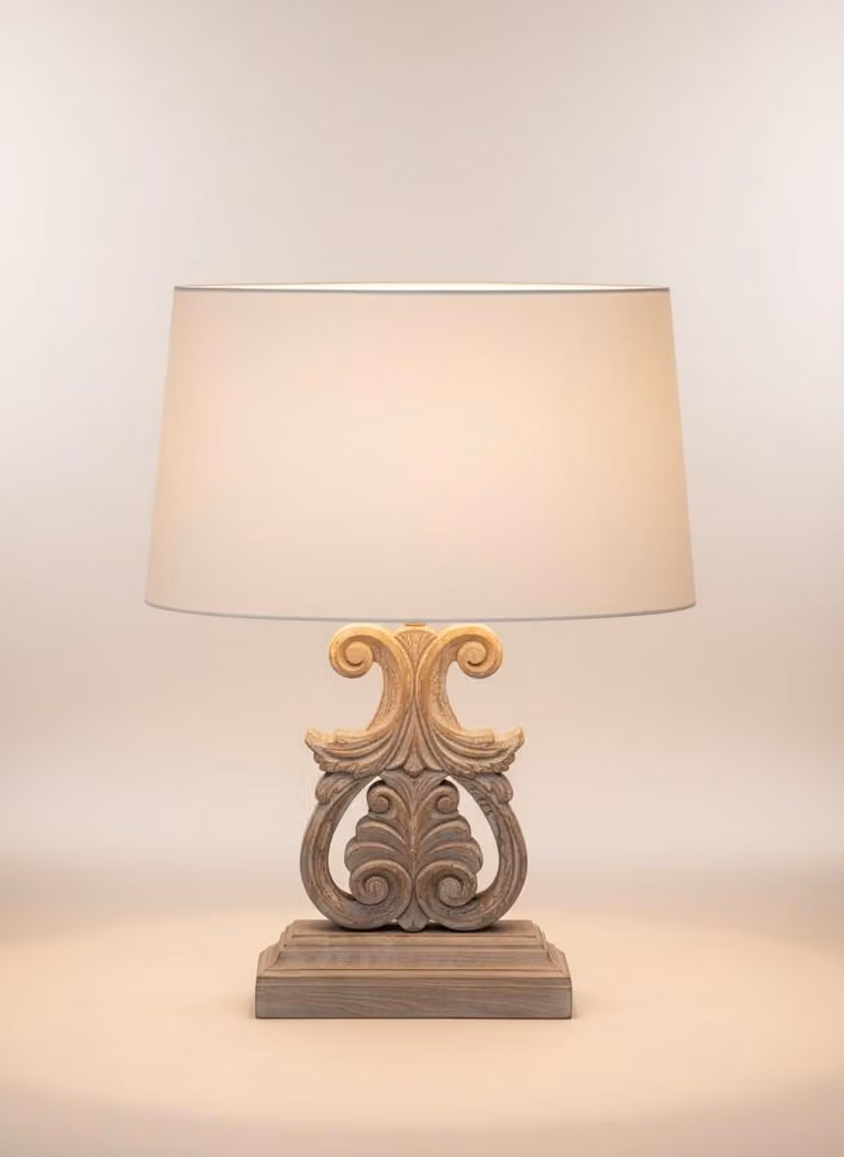 Pompöös by Casa Padrino Luksusowa barokowa lampa stołowa Provence - zaprojektowany przez Harald Glööckler