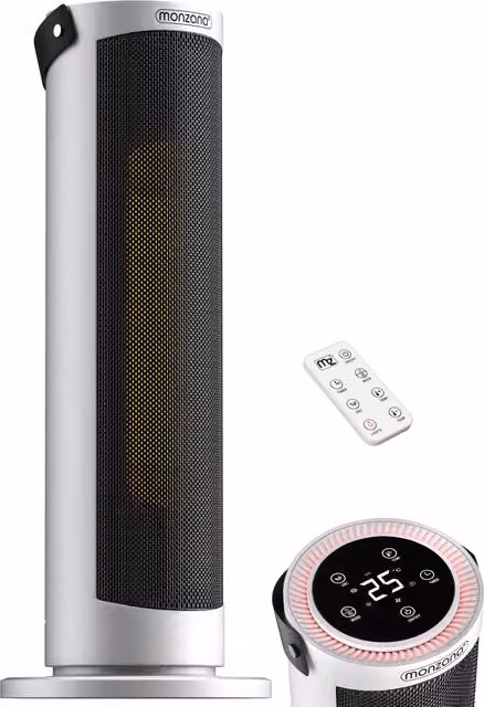 Termowentylator ceramiczny Monzana MZTH2000 Biały 2000W
