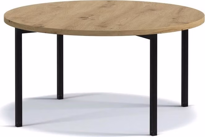 BETTSO stolik boczny stolik kawowy stolik kawowy sofa stolik nocny stolik nocny metalowa rama drewniany blat HANS C dąb Artisan