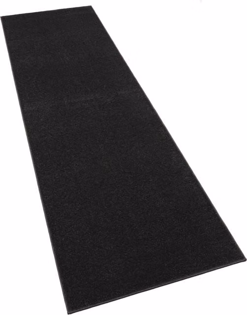 Dywan Portivo czarny prostokątny W x S: 80 x 250 cm