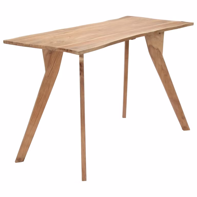 Maison Exclusive – stół jadalny 120 x 58 x 76 cm z litego drewna akacjowego