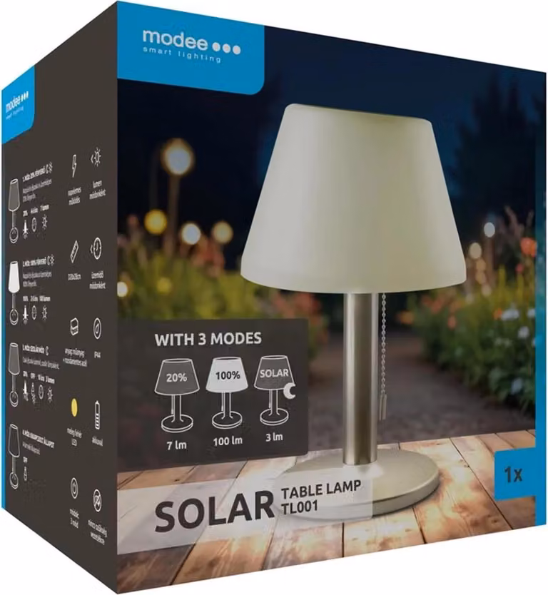Lampa solarna Modee TL001 lampa stołowa