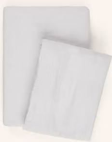 Pościel Marc O'polo Thore szara, bawełniana jersey z poszewką na poduszkę 80x80 cm i poszwą na kołdrę