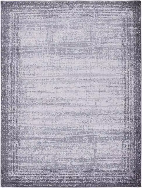 Dywan w stylu vintage Catalina szary 80 x 150 cm