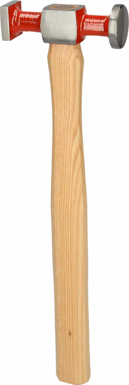 KS Tools 140.2135, Młotek nitujący, Stal, Drewno, 32,5 cm, 390 g, 3 cm