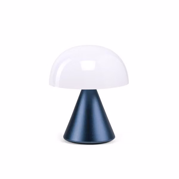 LEXON Mina, Ciemny Niebieski, Kopolimer akrylonitrylo-butadieno-styrenowy (ABS), Aluminium, Sypialnia, Pokój dziecięcy, Korytarz, Biurko, Biuro, 1 szt., LED, Ciepłe białe
