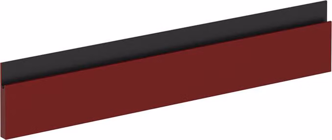 Front kuchenny Vicco R-Line Czerwony 59.6 x 11.2 cm front meblowy do zabudowy piekarnika, Model 39496