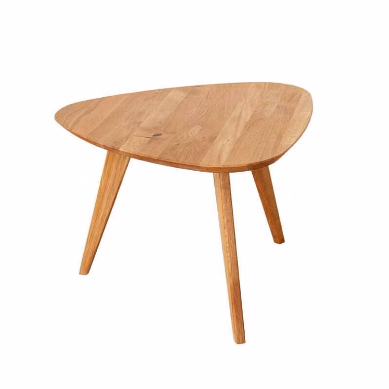 Owalna ławka dębowa 67x68 cm Orbetello Homms