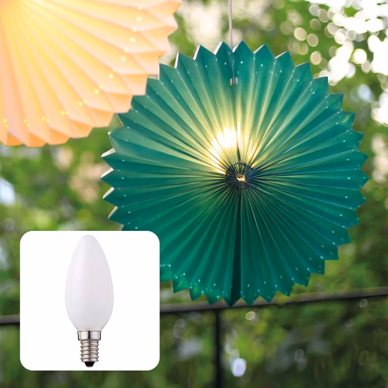 Lampion Sunny 60 cm, 6 godzin, timer FB – oświetlenie imprezowe 523621