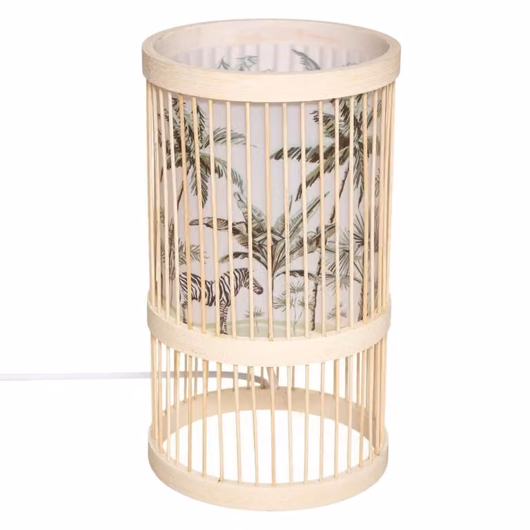 Safari Bambuslampe