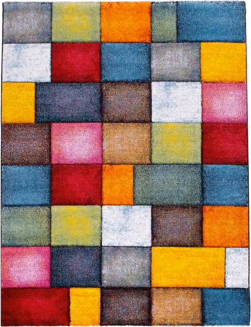 Nowoczesny dywan Samara wielokolorowy szary W x S: 160 x 230 cm