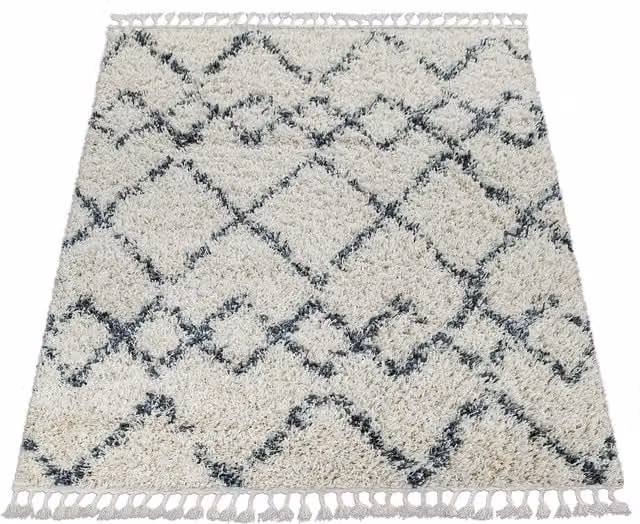Dywan Nadori w stylu boho moroccan, beżowy, W: 120 cm, D: 170 cm