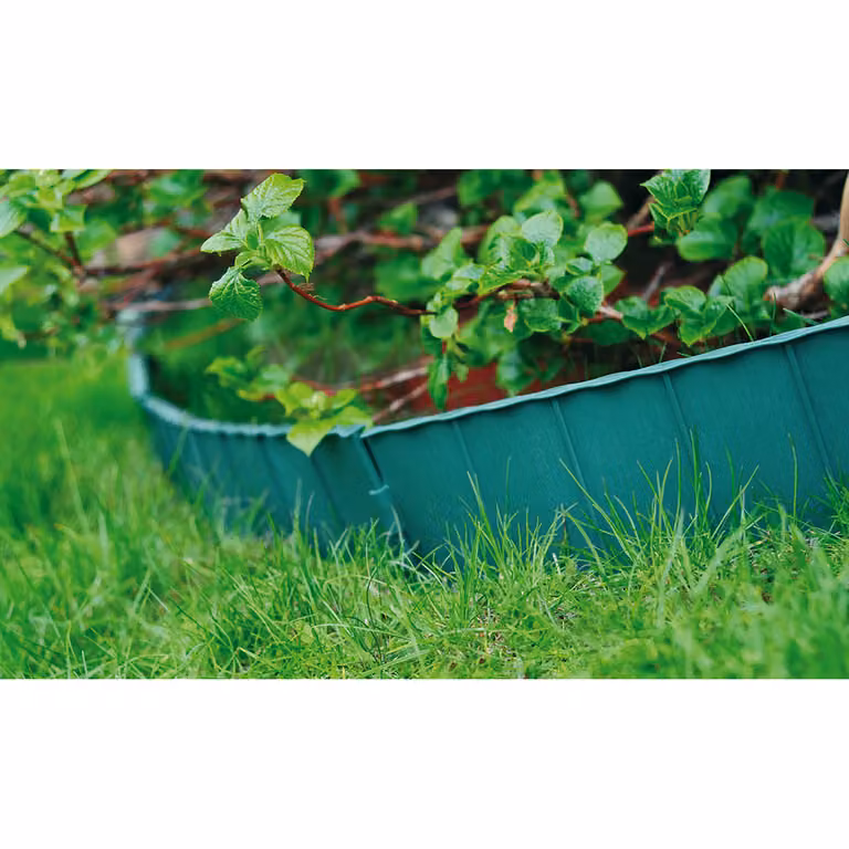 KAXL Plastikowy krawężnik ogrodowy 5,9m, 160mm OGRODZENIE OGRODOWE (różne kolory) Kolor: Brązowy