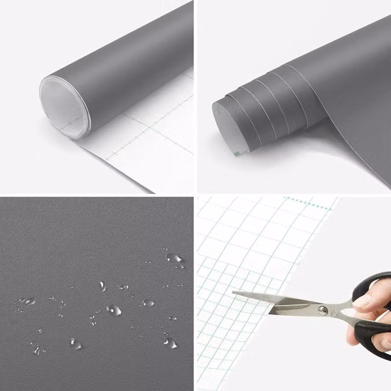 Samoprzylepna tapeta PVC – folia ścienna – 60 x 500 cm – wodoodporna – odporna na tłuszcz – odporna na ścieranie