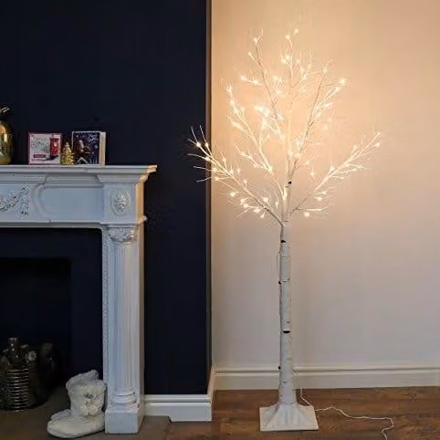 Sztuczne drzewko 180 cm z oświetleniem - LED Multicolour - Drzewko dekoracyjne
