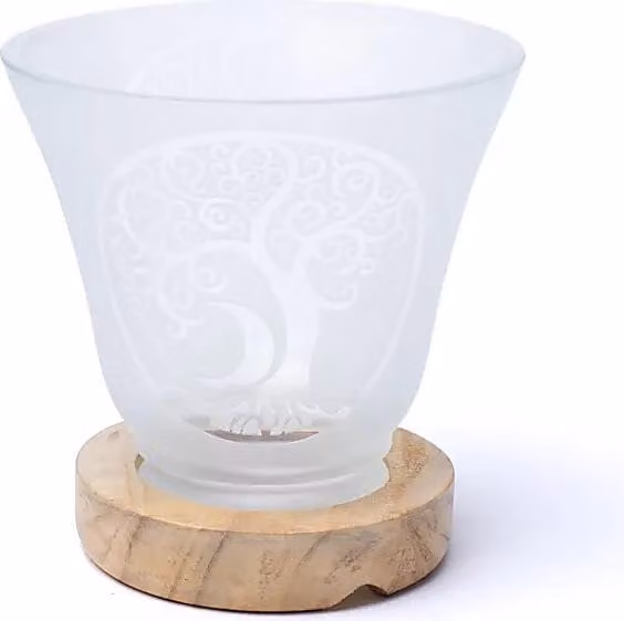 Lampa dekoracyjna "Drzewo życia" z kablami i diodami LED – wymiary 12x12 cm – dostępna do zamówienia online