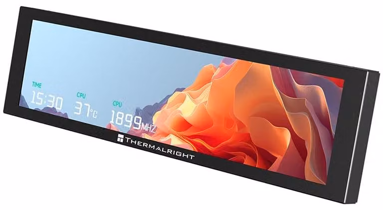 Obudowa LCD Black Edition z dodatkowym wyświetlaczem, 6,86-calowy pełnokolorowy ekran, dynamiczne obrazy