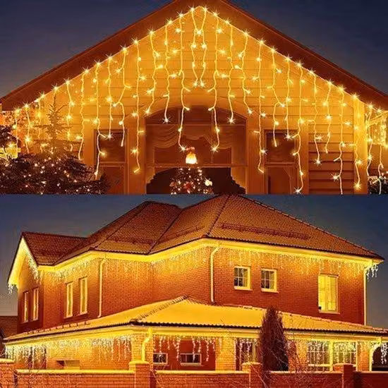 Światełka zewnętrzne, 400/10 m, dekoracyjna girlanda LED z timerem, wodoszczelna (IP44), 8 trybów, do użytku wewnątrz i na zewnątrz, idealna do sypialni, wesel, świąt Bożego Narodzenia i imprez
