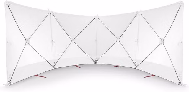 Ścianka osłonowa VarioScreen Trotec biała, W: 180 cm, H: 180 cm