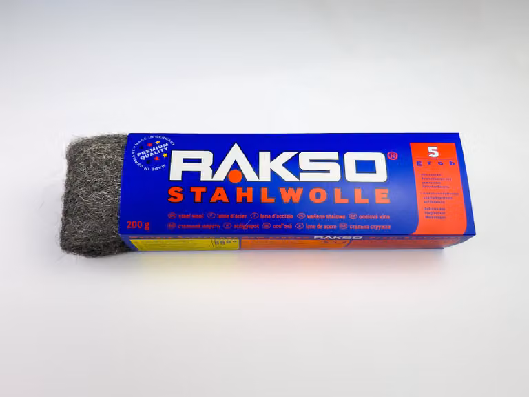 RAKSO, wełna stalowa, opakowanie 200 g, rodzaj 5