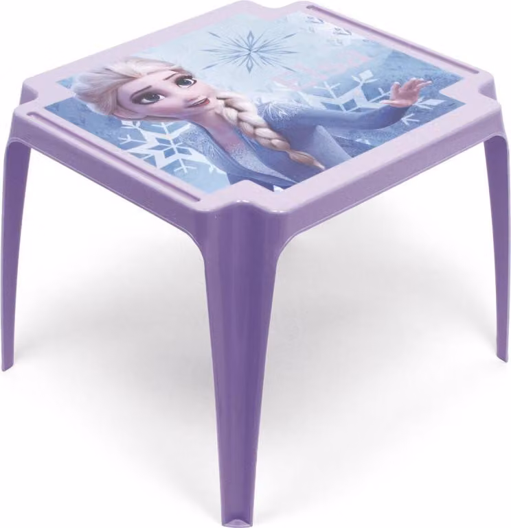 stolik Frozen 2 plastikowe dziewczynki fioletowy