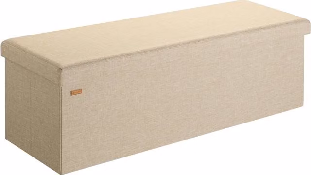 Rozkładana ława Casaria Beżowa MDF W x S x G: 115 x 38 x 38 cm