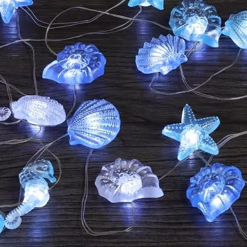Łańcuch świetlny LED океan 2M 20 diod timer baterie do pokoju