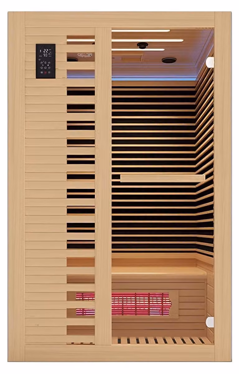 Luxuriöses 2-Personen Far Infrared Sauna Zimmer mit Computersteuerung