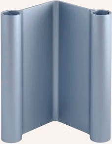 Muuto Świecznik tabletop blau metalowy niebieski