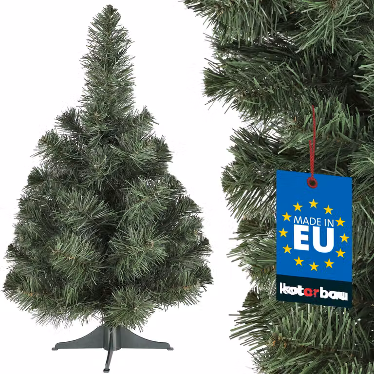 KOTARBAU® Sztuczna choinka Dekoracja Mala 50 cm Stojak na choinke Mini jodla Sztuczna choinka Choinka swiateczna