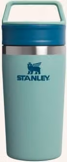 Kubek termiczny Stanley The Café-To-Go Travel Mug ze stali nierdzewnej, zielony
