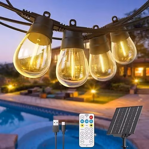 Łańcuch świetlny zewnętrzny 31 3 m LED IP65 bistro na taras prezent