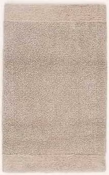 Mata łazienkowa Weseta Switzerland Dreamtuft beige, bawełniana, prostokątna