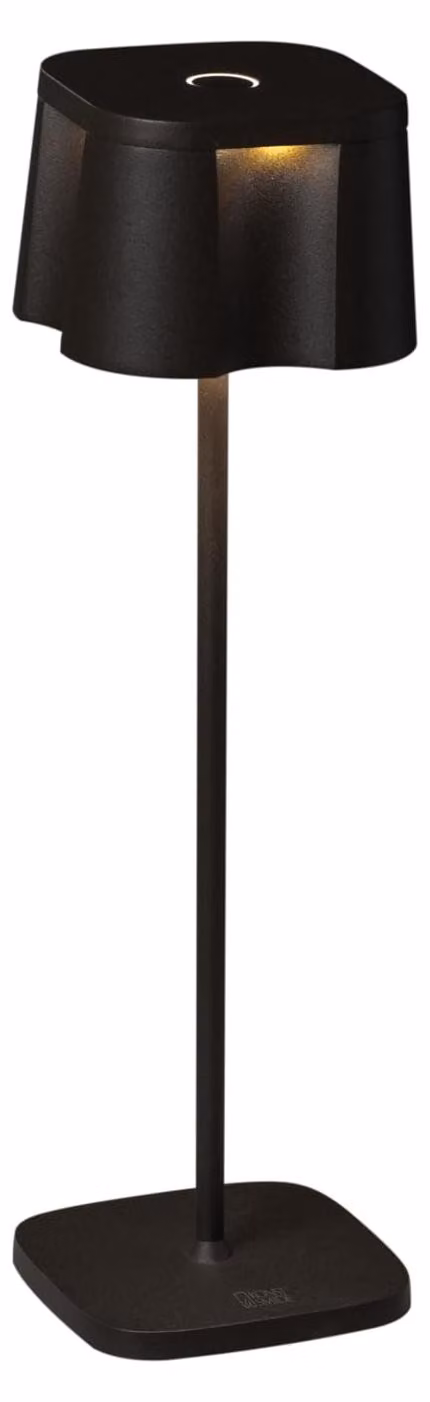 Lampa stołowa Konstsmide Nice | czarna | wewnętrzna/zewnętrzna | lampa stołowa USB | 7818-750