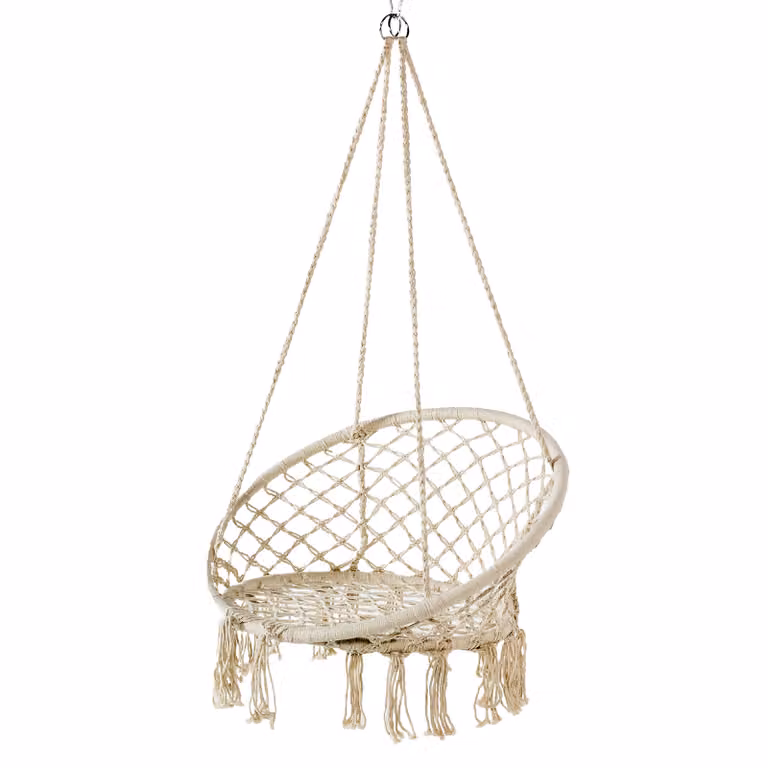 Wiszący fotel huśtawka do domu i ogrodu BOHO Meven Home & Garden
