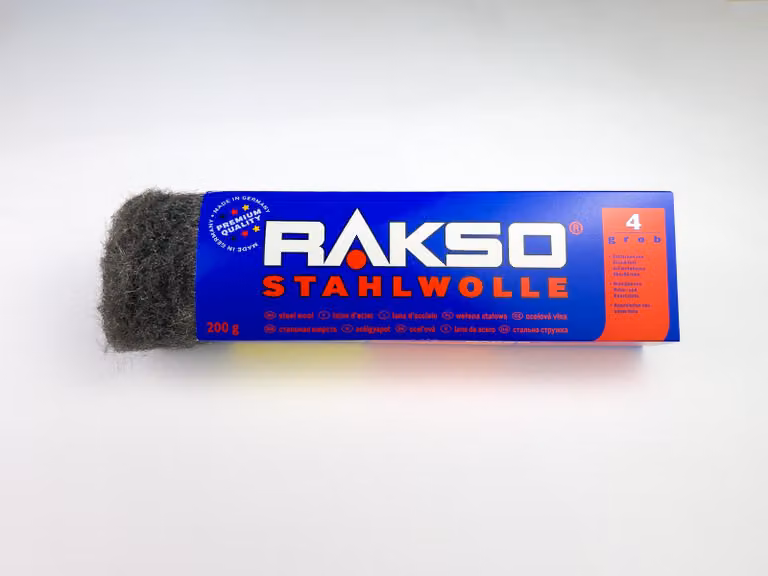 RAKSO, wełna stalowa, opakowanie 200 g, sort 4