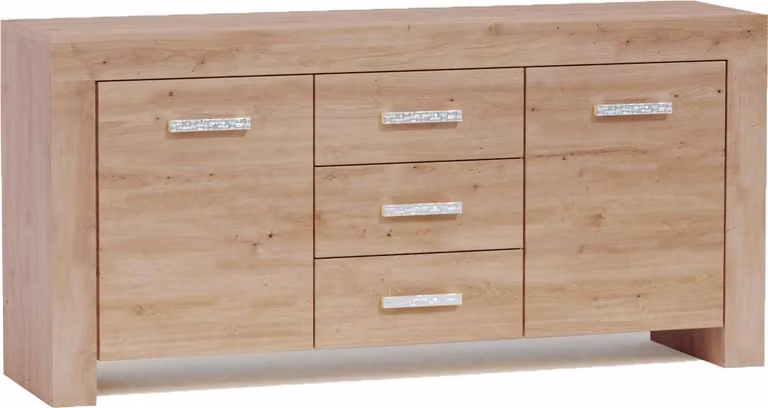 Design Meble Tapicerowane Drewno Konsola Kredens Niski Nowoczesny Komoda Luksus Włochy