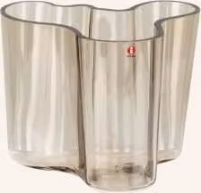 Wazon szklany Iittala Alvar Aalto w kolorze beżowym