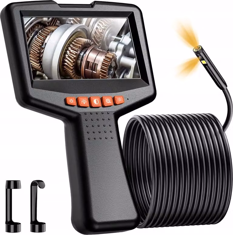 Kamera Inspekcyjna Endoskop Przemysłowy 5m Full HD 1080P IPS 4.3” IP67 LED / AZ-G41-D