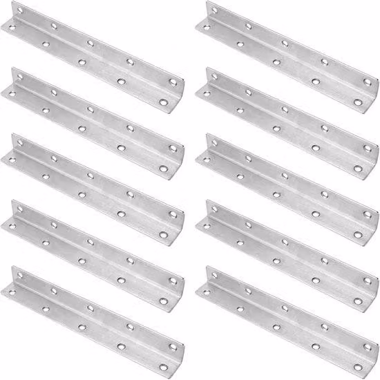 Koła narożne L 22,5 x 2,8 cm - stal nierdzewna - wytrzymałe stawy - idealny do mebli - QuickShopping