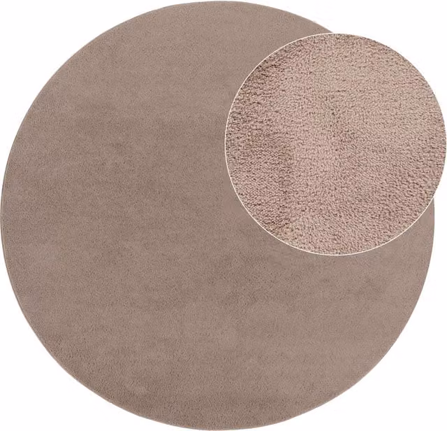 Dywan Calissa taupe 120 cm okrągły