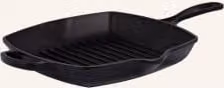 Patelnia do grillowania Le Creuset Signature z emaliowanego żeliwa, kolor czarny