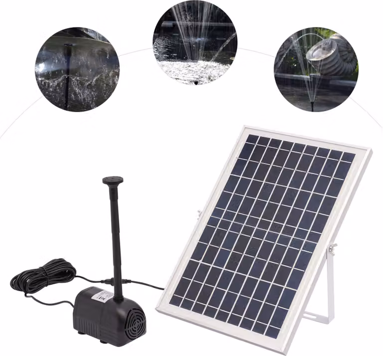 10W 1000L/H solarna pompa fontannowa do oczka wodnego pompa wodna do oczka wodnego fontanna ogrodowa z panelem słonecznym